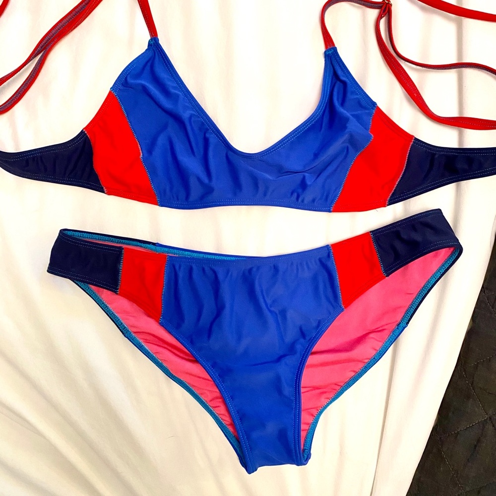 Xirena Gem top + botttom Bikini swimsuit